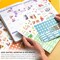 2000+ Small Planner Stickers Pack (Mega Pack) 5.3 x 7.5 x 0.2 inches